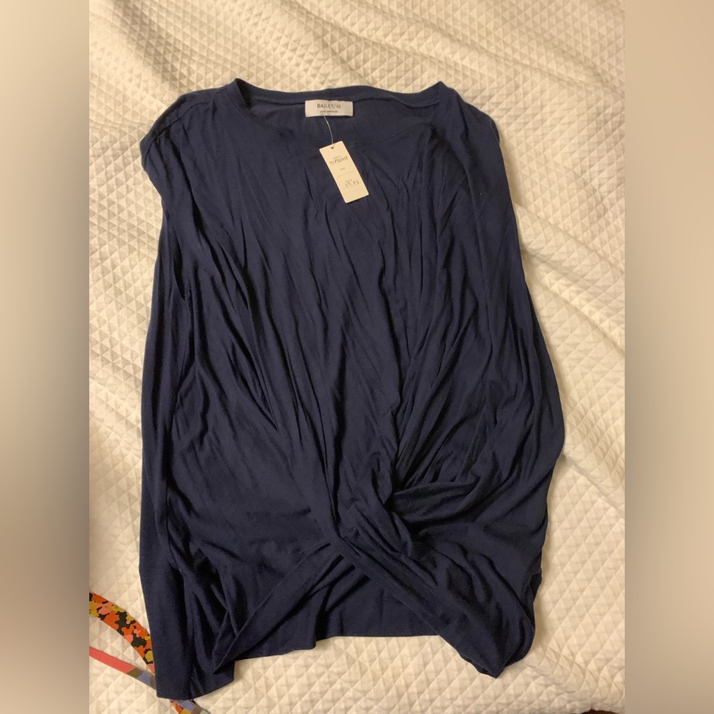 Bailey 44 - NWT from Anthropologie, slightly cropped in front with tie